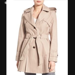 Via Spiga Scarpa Hooded Trench Coat